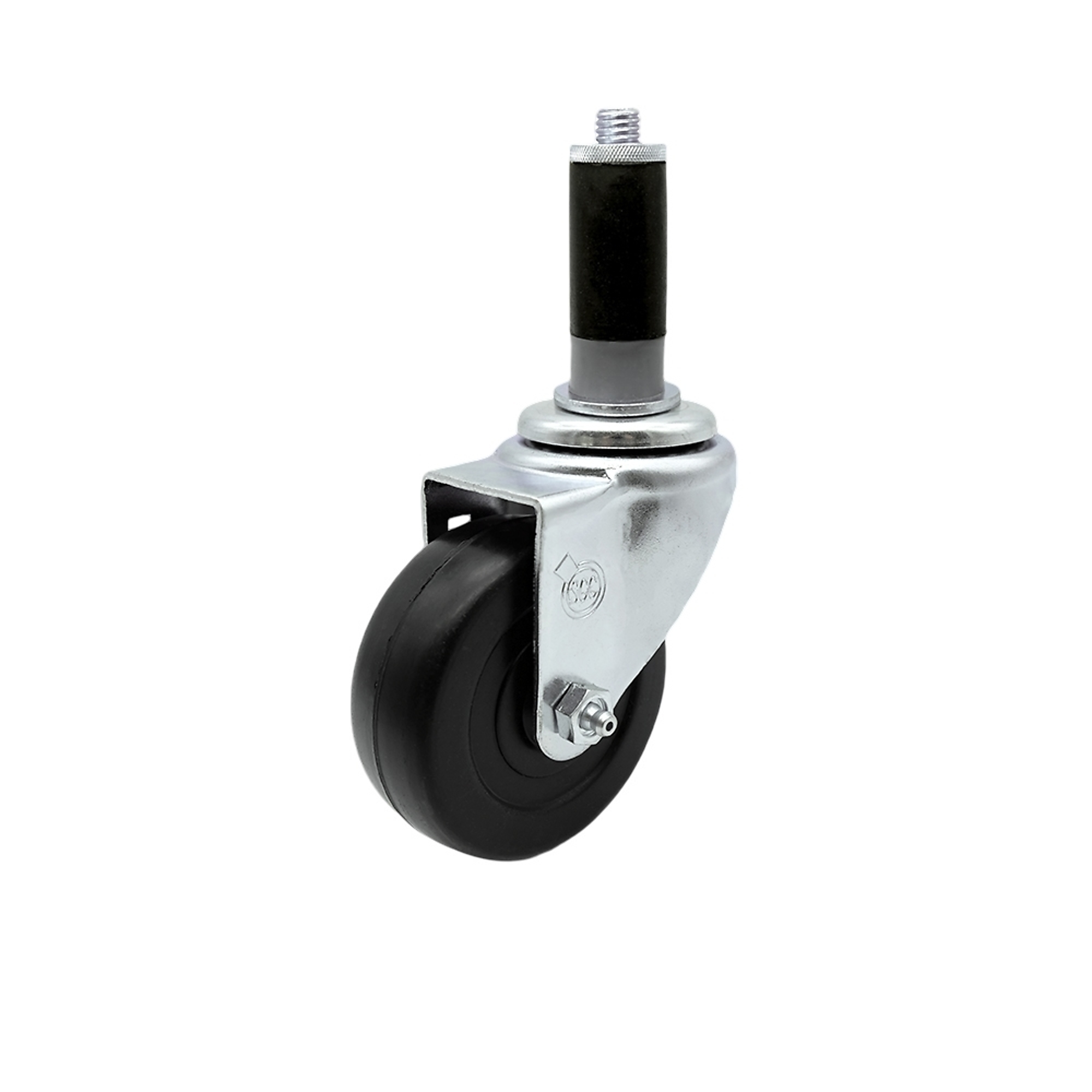 Service Caster, 3 1/2in. x 1 1/4in. Stem Caster, Wheel Diameter 3.5 in, Caster Type Swivel, Package (qty.) 1, Model# SCC-EX20S3514-HRS-MTG42